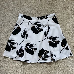 LUSH Floral A-Line Skirt